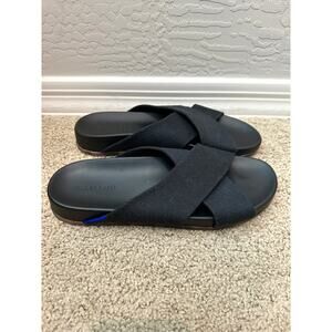 ROTHY’S | The Weekend Black Crossover Slide Sandals NWT | Women’s 10.5